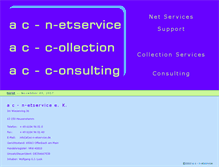 Tablet Screenshot of ac-n-etservice.de